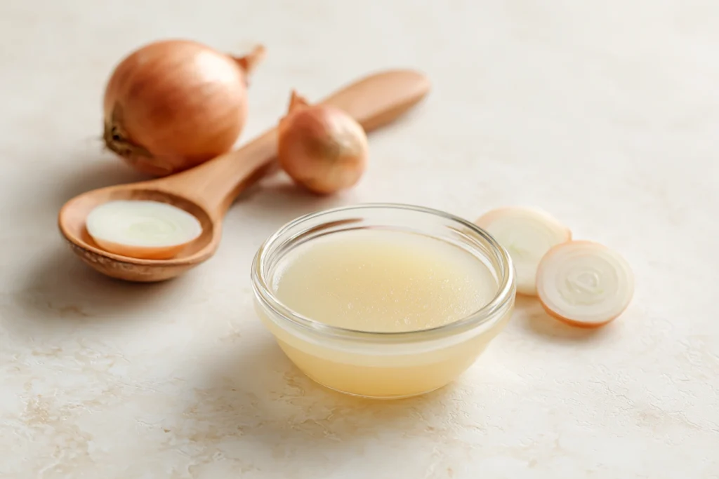 Onion Juice for Hair Growth: Scientific Evidence, Dermatologic Insights, and Clinical Experience